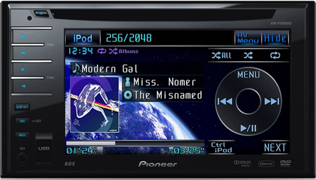 AVH-P3100 DVD PIONEER  5,8